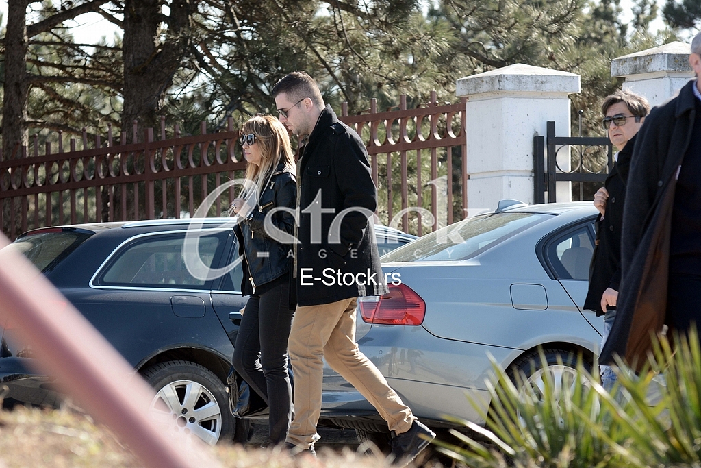 Funeral of Milka Skoric, mother of popular singer, Mira Skoric.