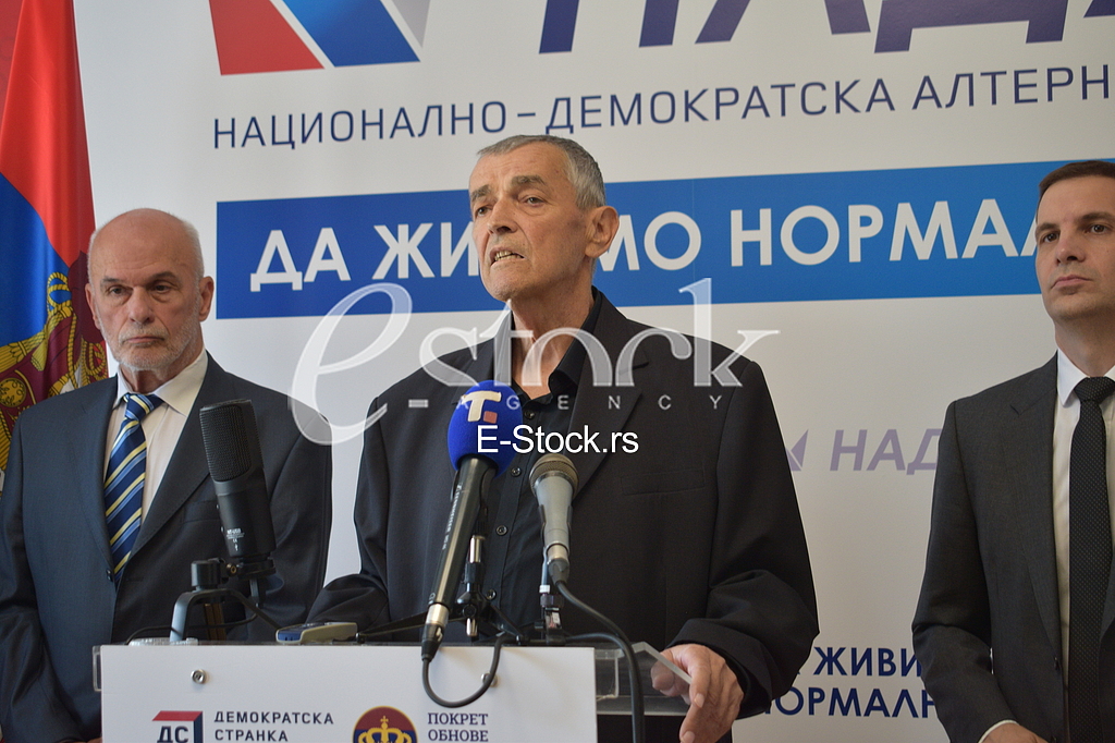 Vojislav Mihailovic, Bozidar Delic i Milos Jovanovic