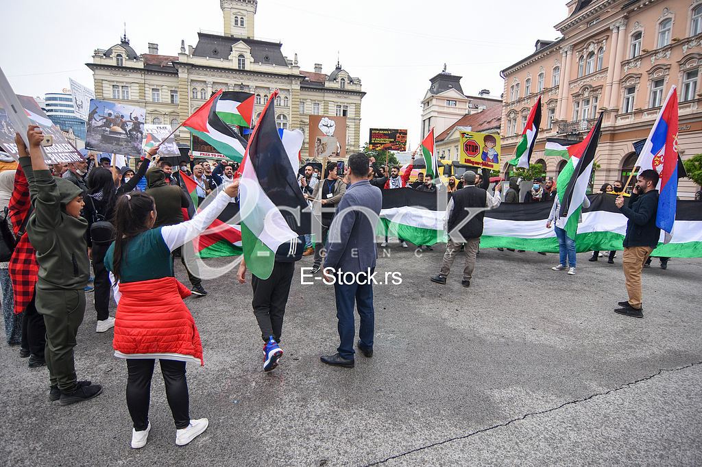 Protest podrske narodu Palestine