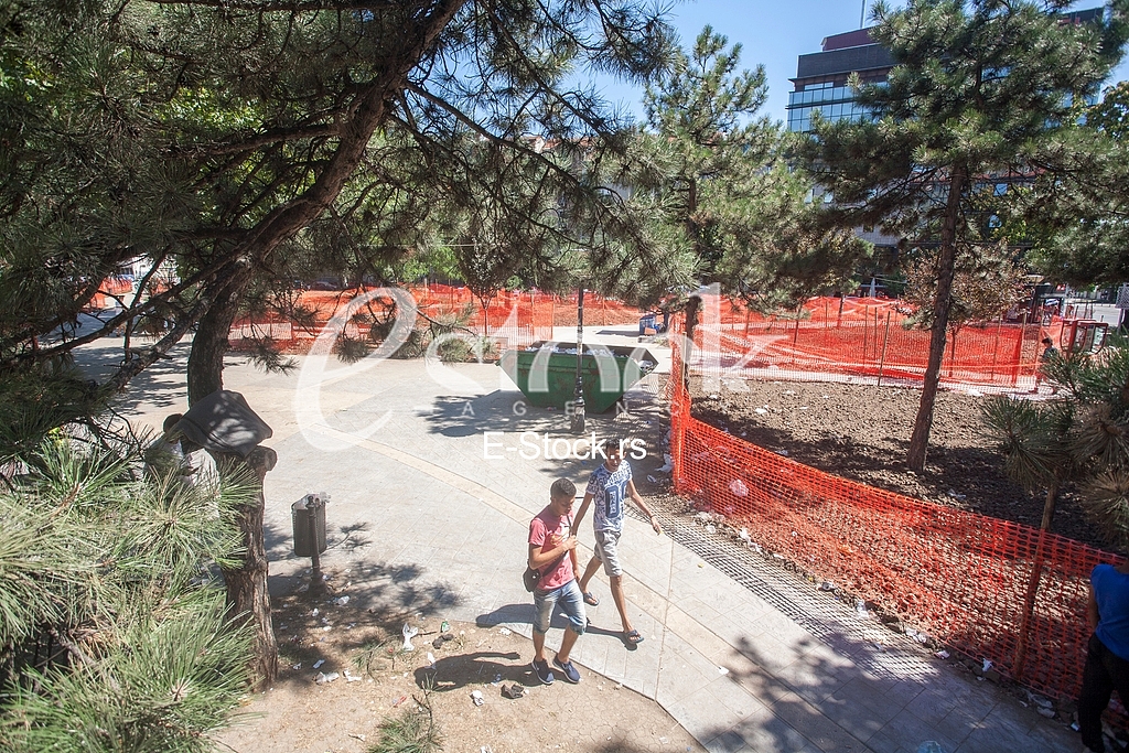 Place of future Belgrade tunnel