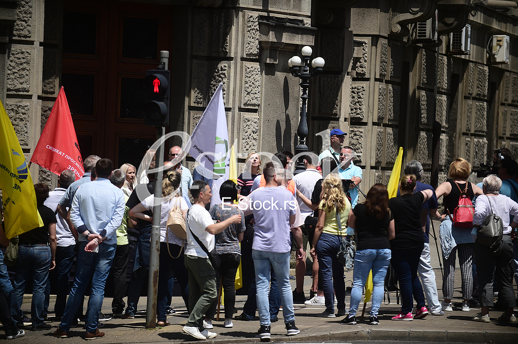 Protest prosvetnih radnika