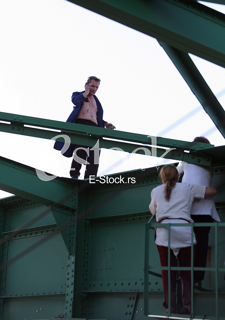 Suicide at Old Sava bridge