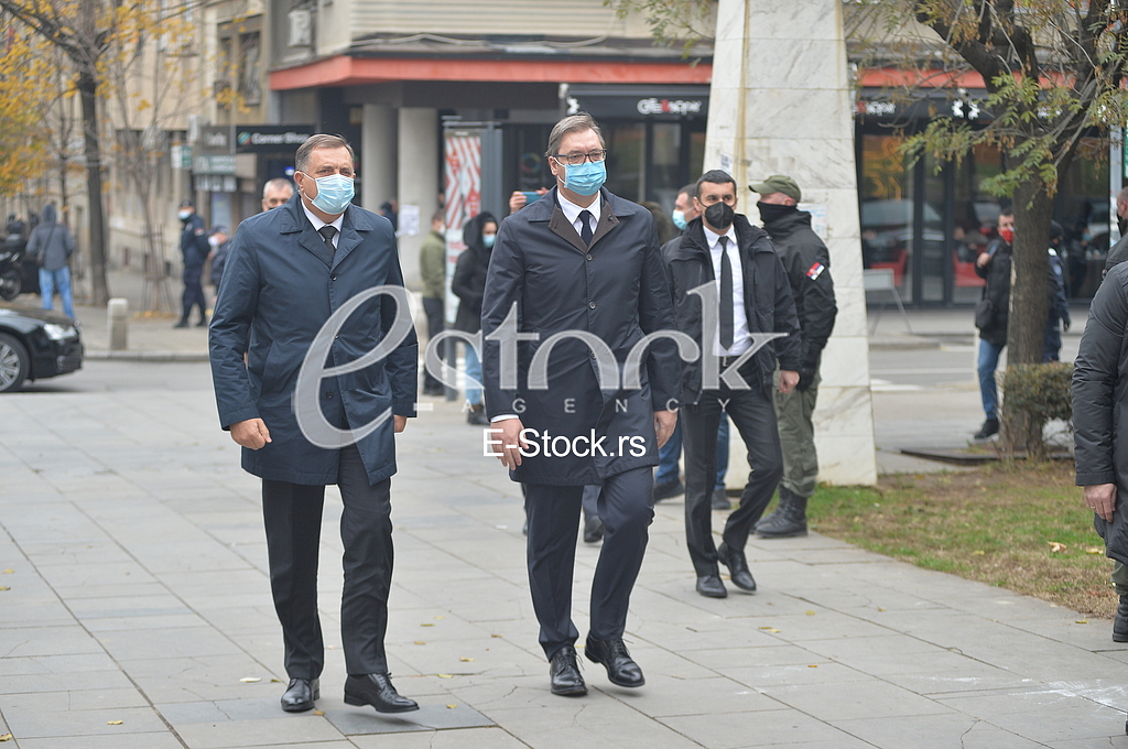 Milorad Dodik i Aleksandar Vucic