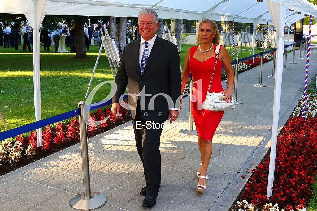 The traditional reception at the residence of the US ambassador