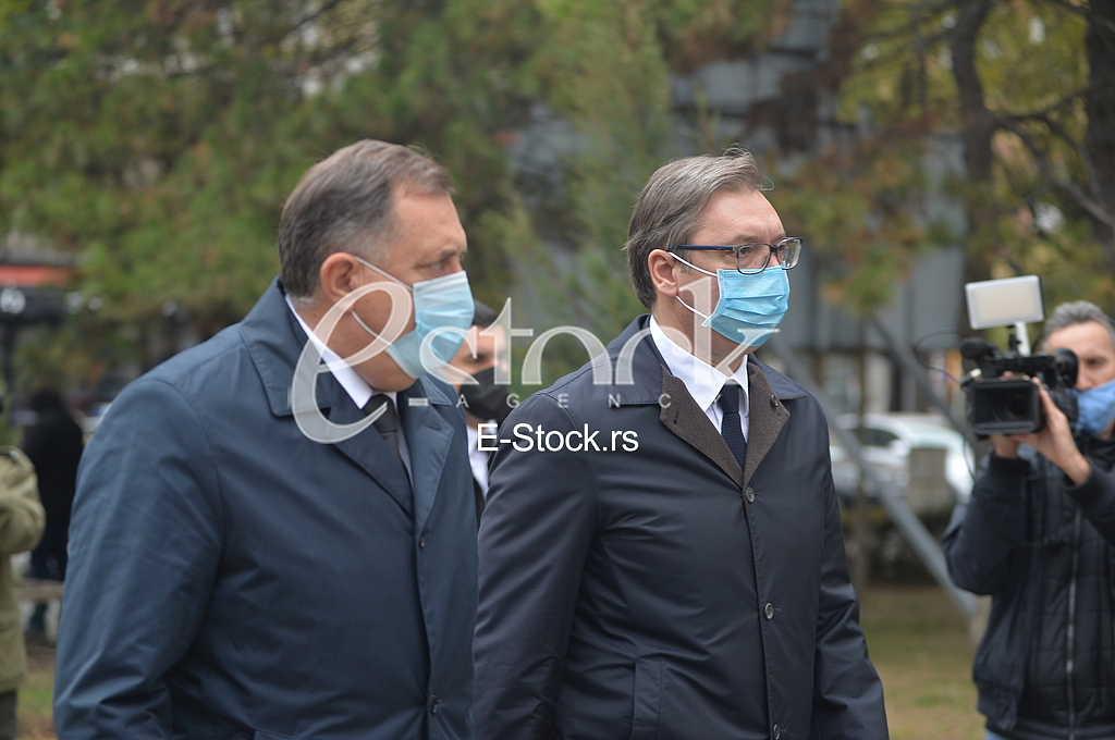 Milorad Dodik i Aleksandar Vucic