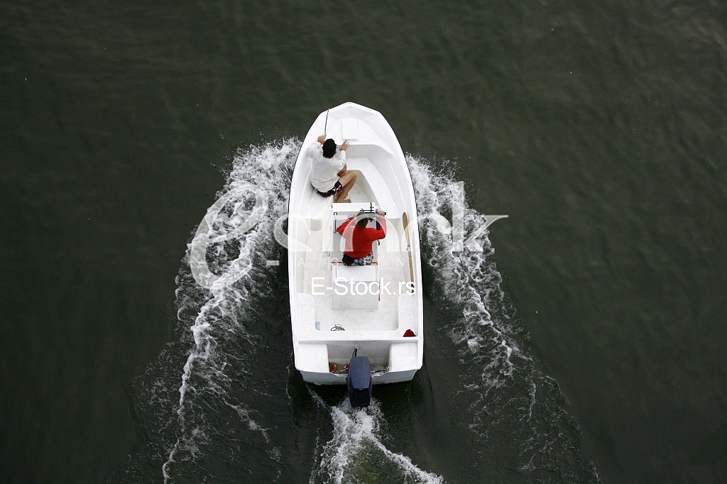 cruise boat on the river