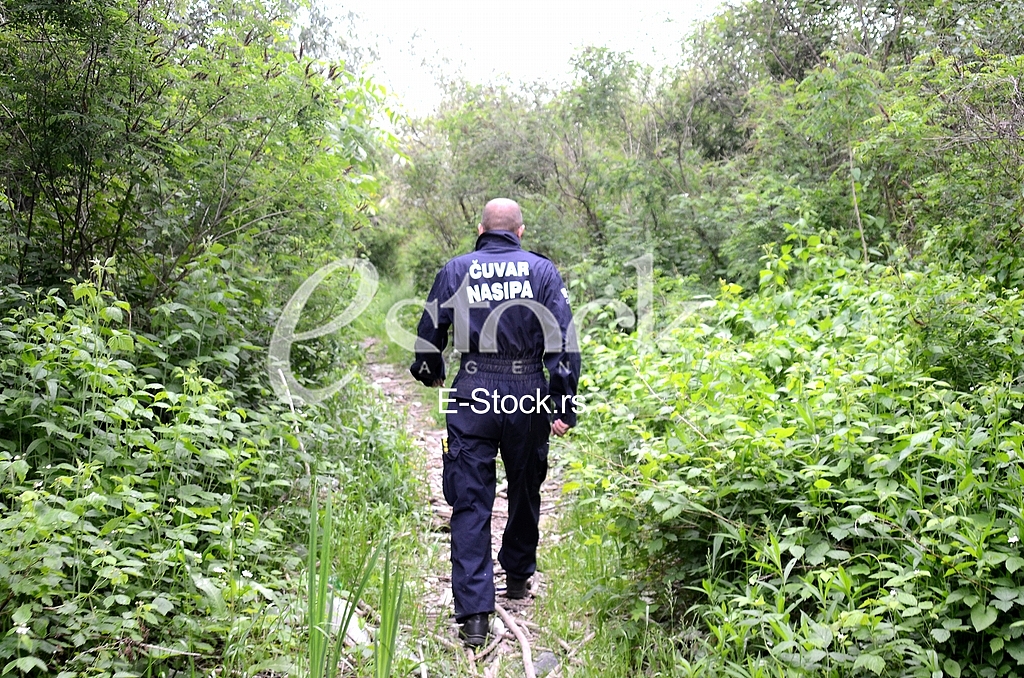 Place where he found the corpse of a Chinese citizen