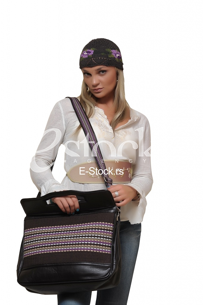 Girl in ethno clothes