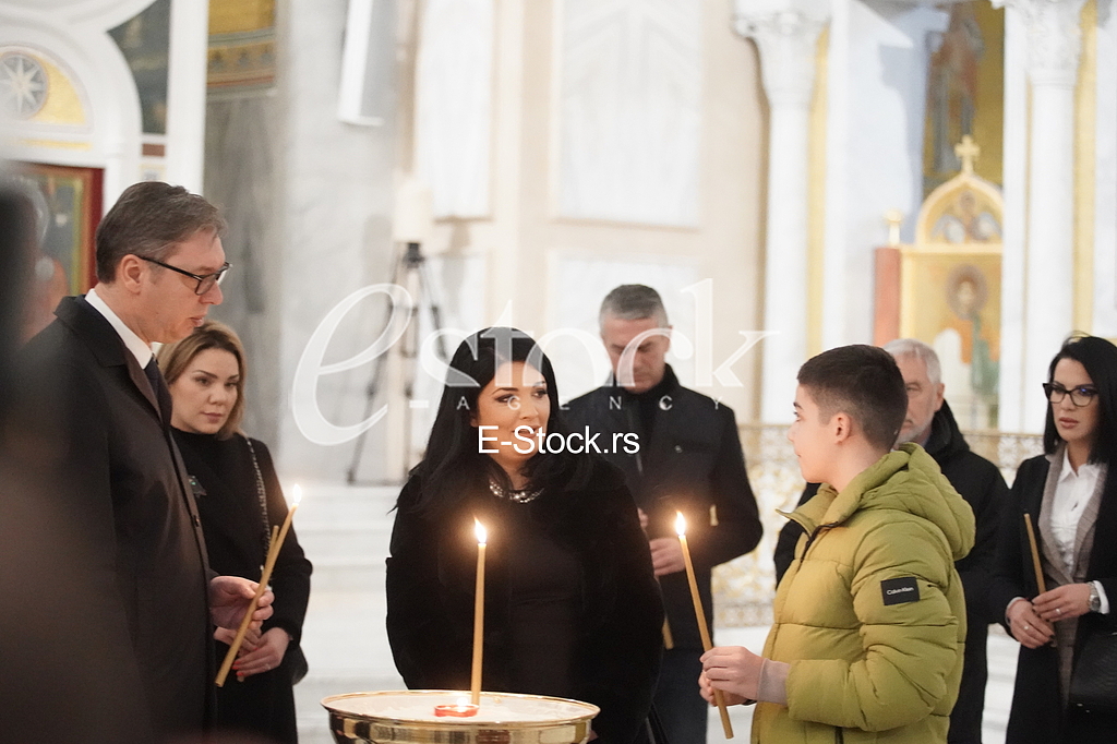 Aleksandar Vucic, Milena Popovic i Bogdan Ivanovic