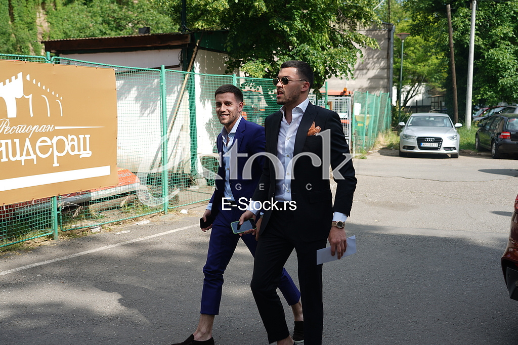 Fudbaler Aleksandar Mitrovic svadba