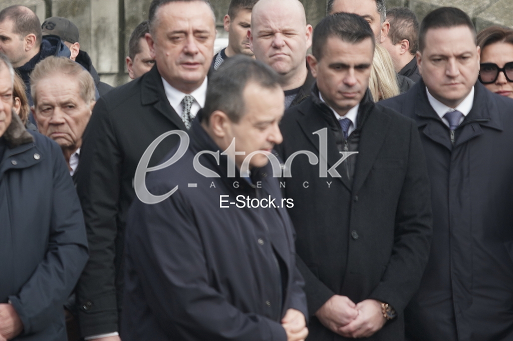 Aleksandar Antic, Ivica Dacic, Djordje Milicevic i Branko Ruzic