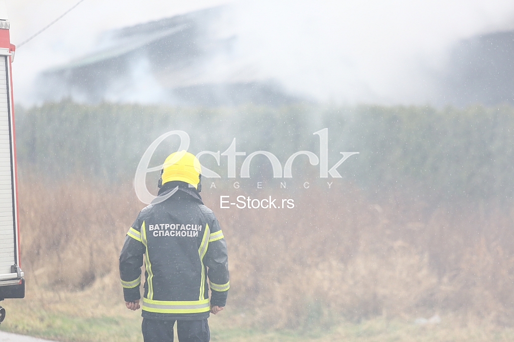 Pozar naselje Brace Jerkovic