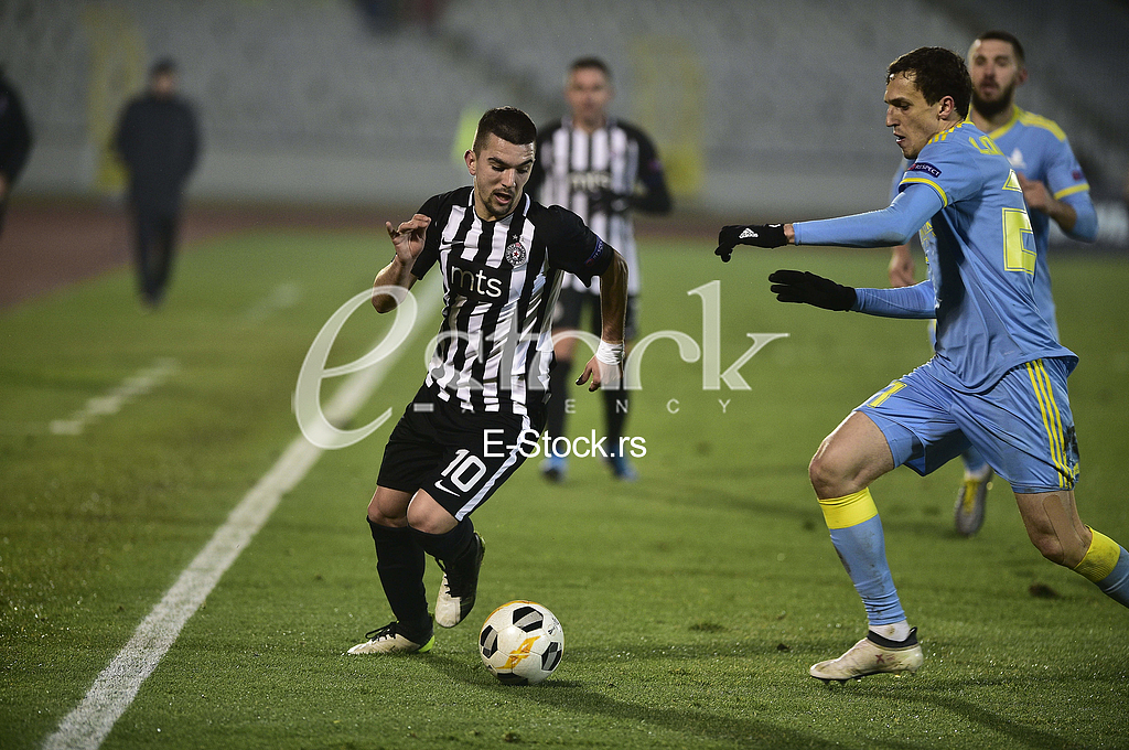 Lazar Pavlovic Partizan vs Astana