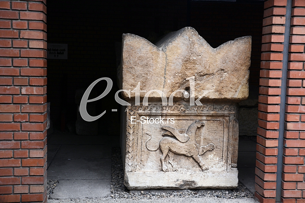 The museum of Srem, archaeological exhibition.





