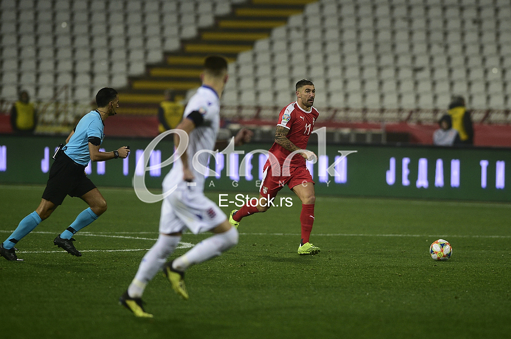 Aleksandar Kolarov Srbija vs Luksemburg