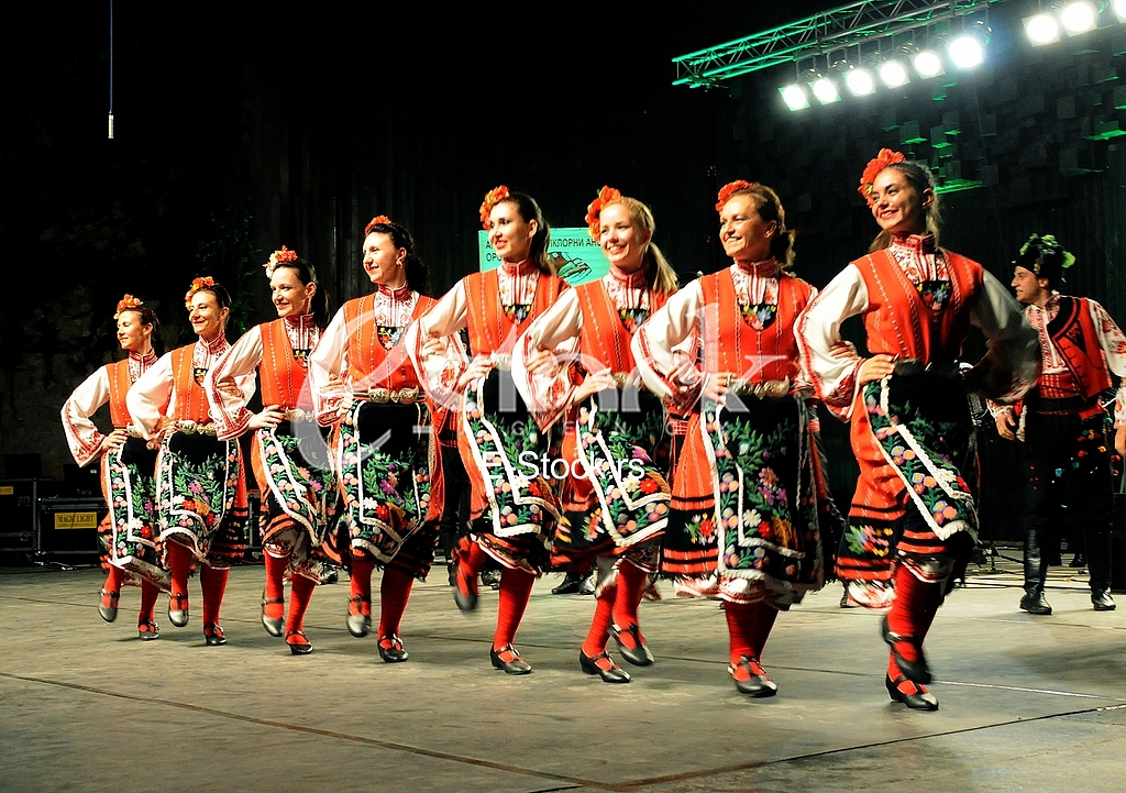 Folklore groups from Bulgaria Student Festival in Nis