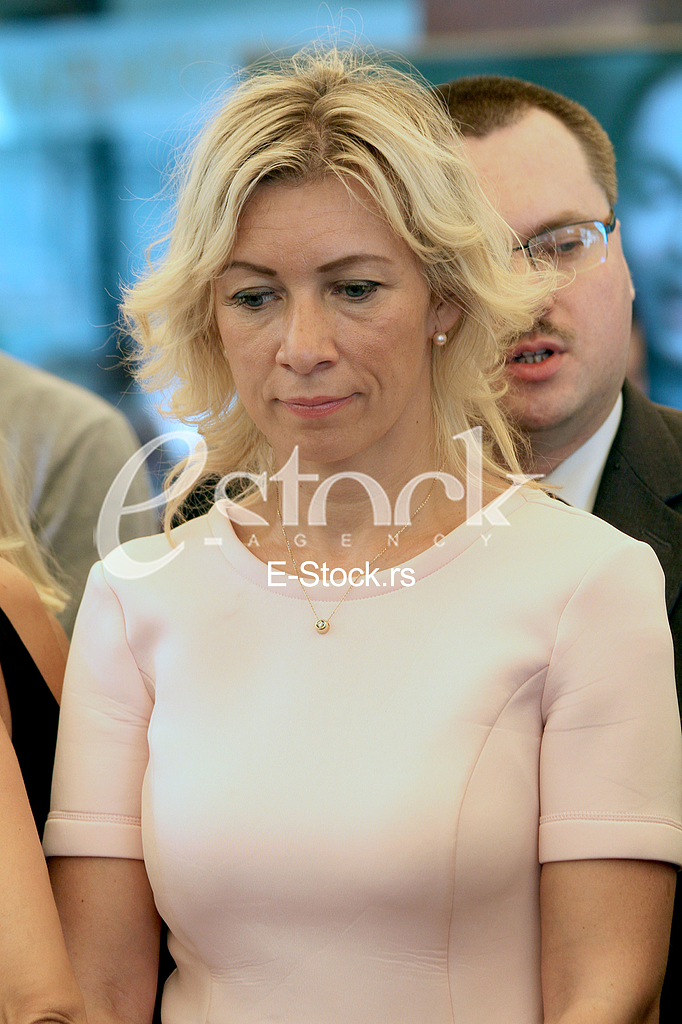 Maria Zakharova and Ivica Dacic
