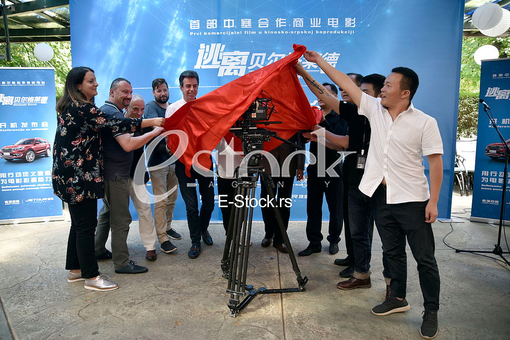 The first commercial film in the Chinese-Serbian production, Belgrade Escape