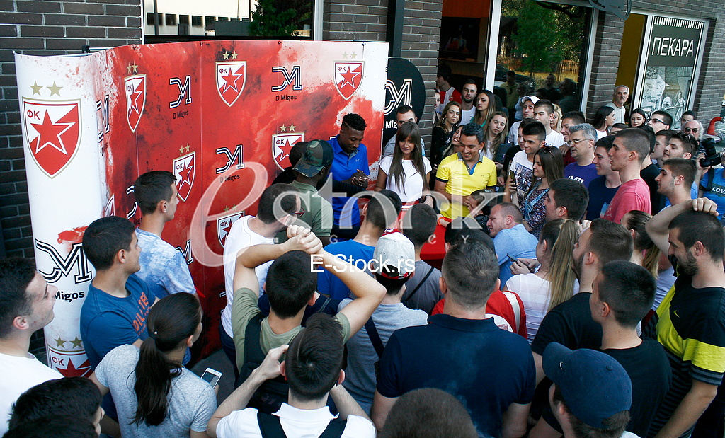 micel donald, fudbaler crvene zvezde