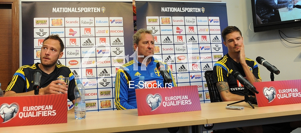 Press conference Sweden national football team