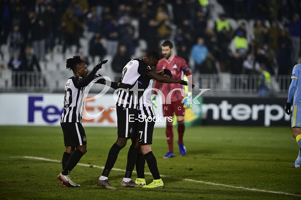 Sejduba Suma Umar Sadik Zoran Tosic Partizan vs Astana