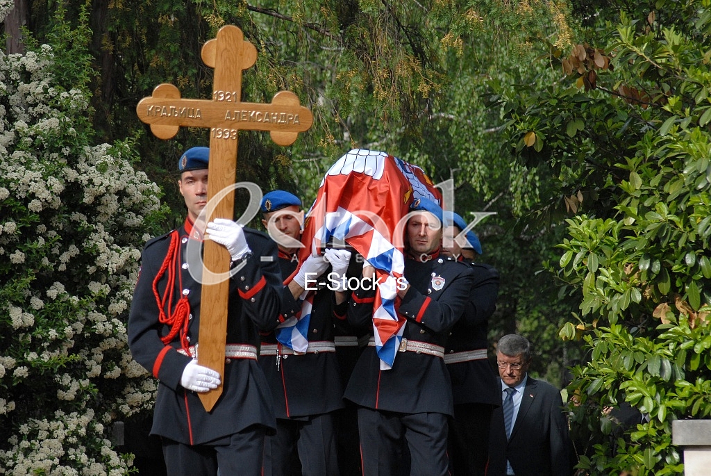 Transfer of the remains Queen Alexandra Karadjordjevic
