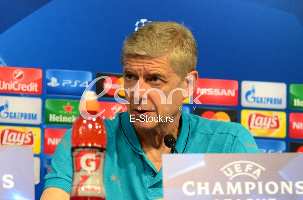 Press conference Arsenal FC