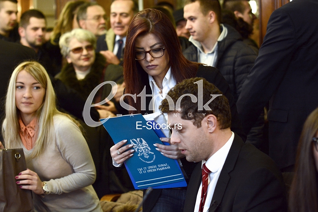 Submission of the nomination of the President, Vojislav Seselj.