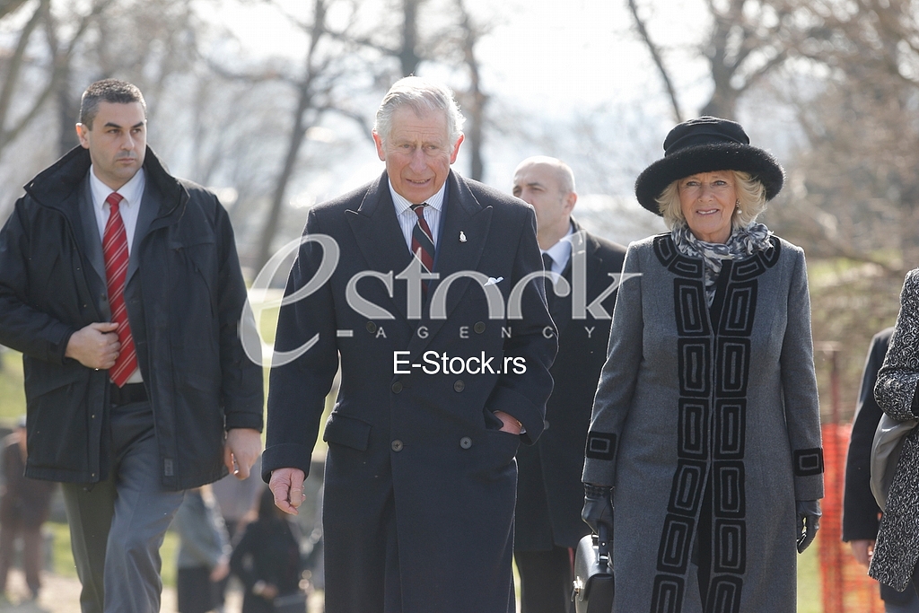 Prince Charles and Camilla in Belgrade