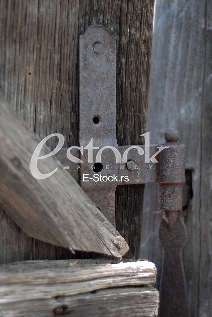 Wooden door