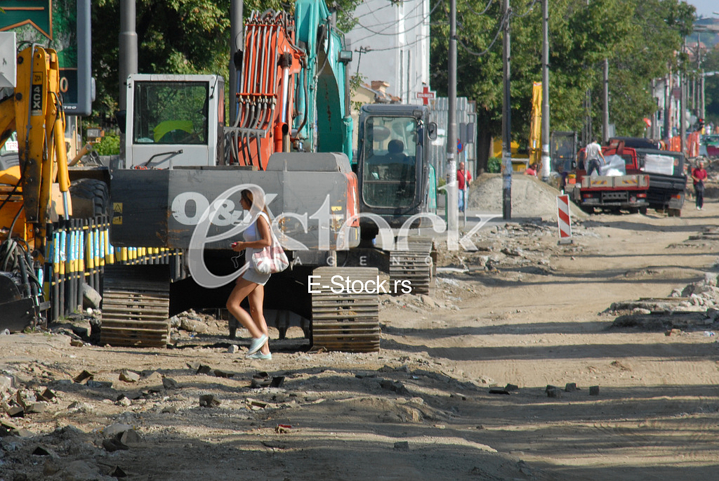 Reconstruction of the street Vojvode Stepe
