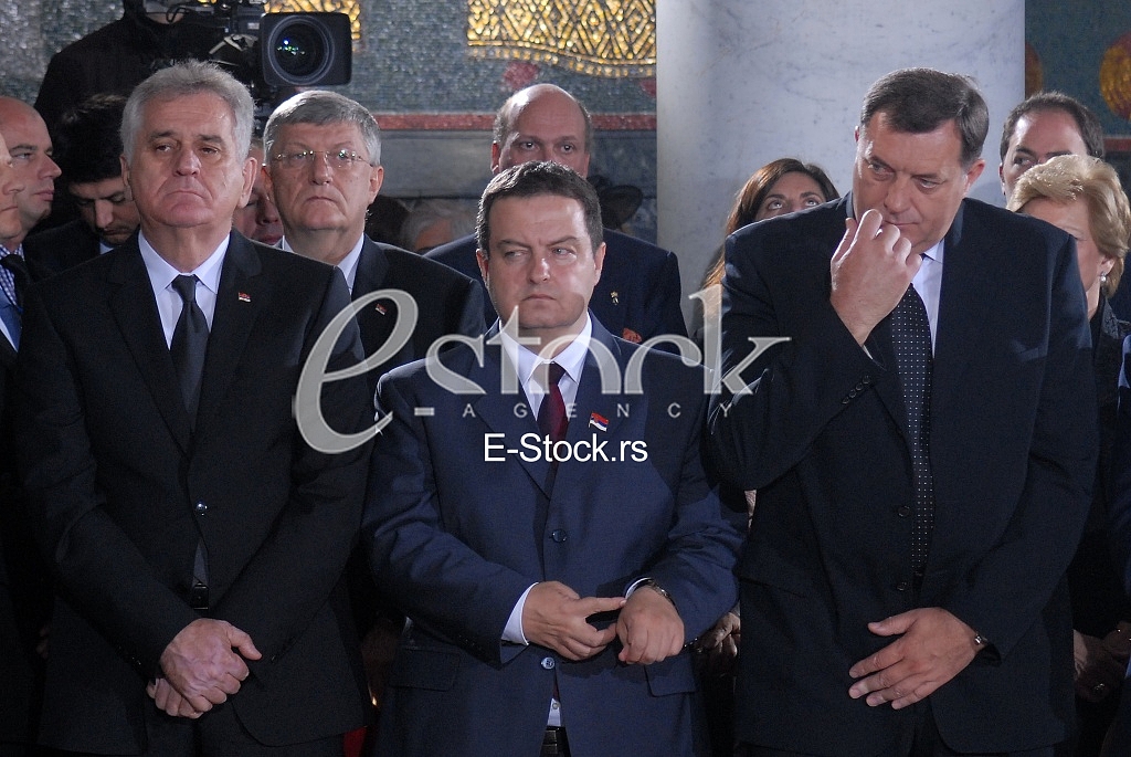Burial of the remains of King Peter II Karadjordjevic