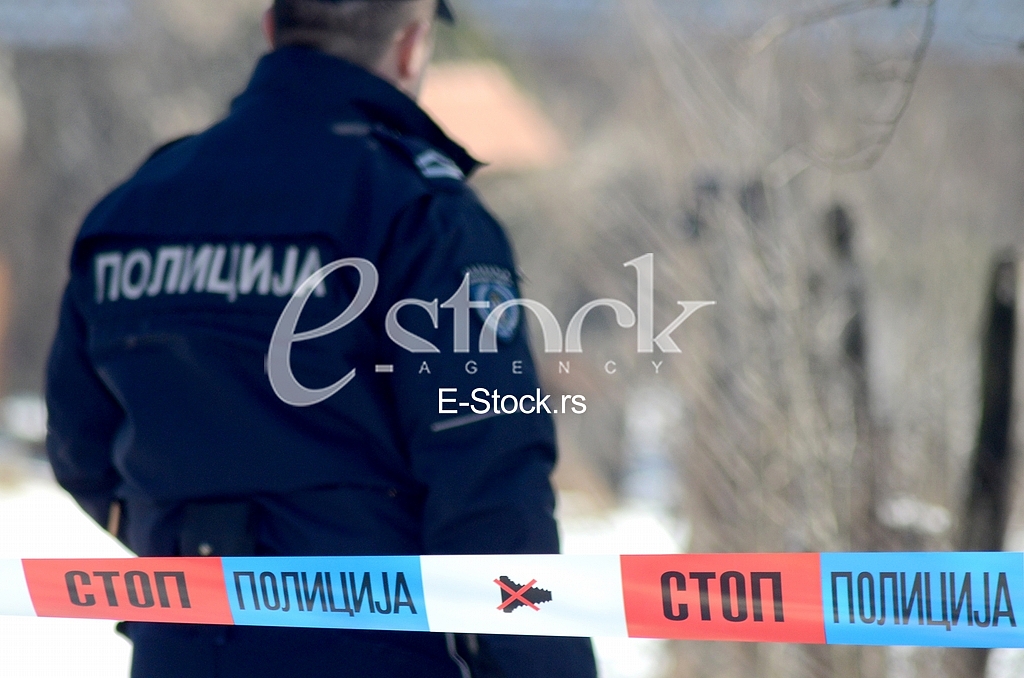 The house where the couple Mihailovic died