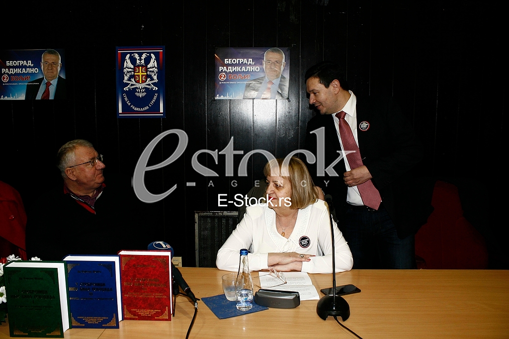Vojislav Seselj, Vjerica Radeta i Nemanja Sarovic