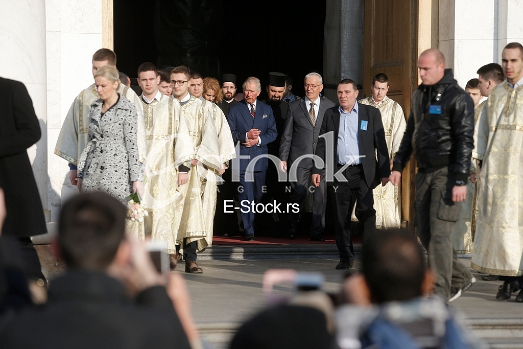 Prince Charles and Camilla in Belgrade
