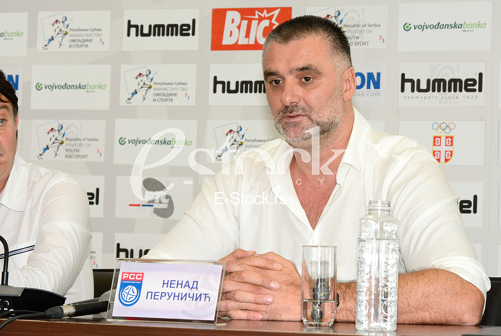 Nenad Perunucic became the coach of the national team of Serbia at handball, Photo E-Stock Aleksandar Baclija