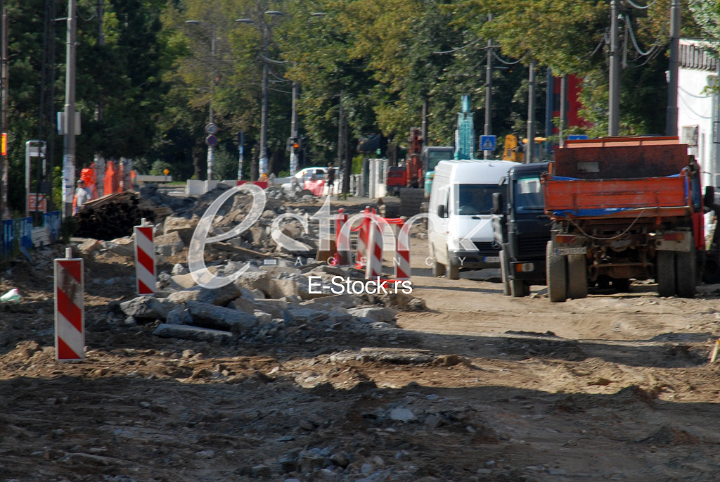 Reconstruction of the street Vojvode Stepe