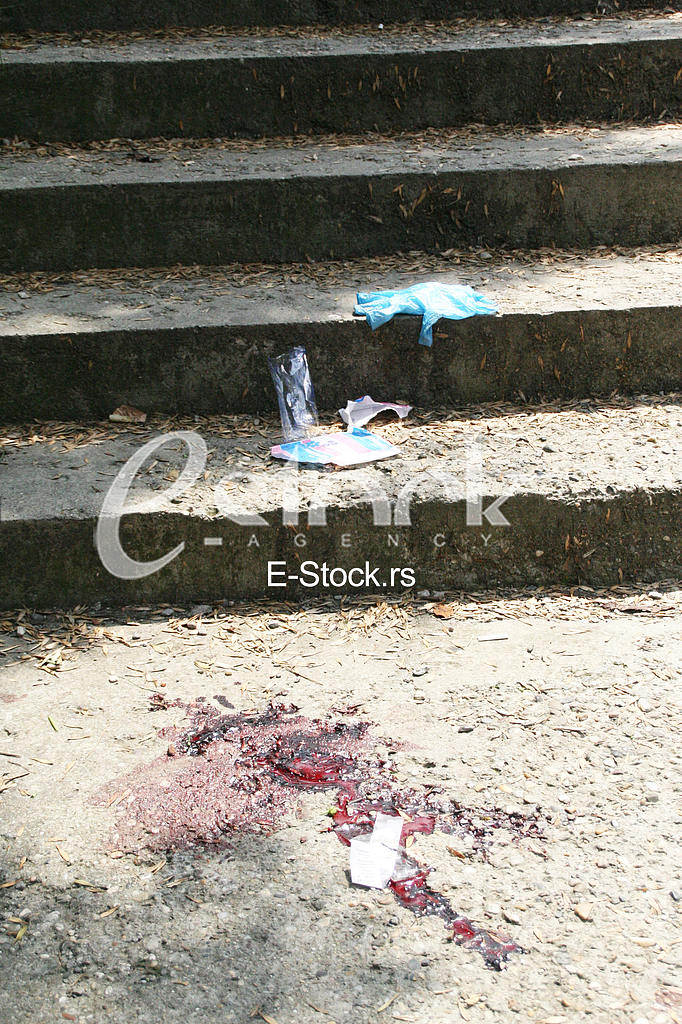 Wounded owner of Octopus Hobotnica