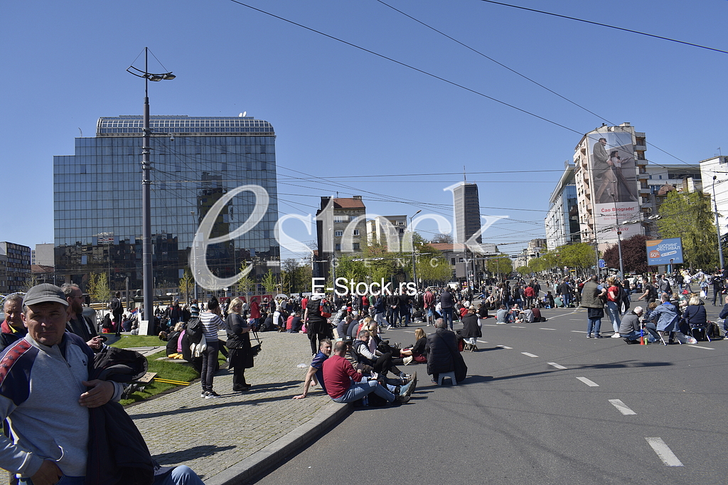 Blokada Beograda 13. April