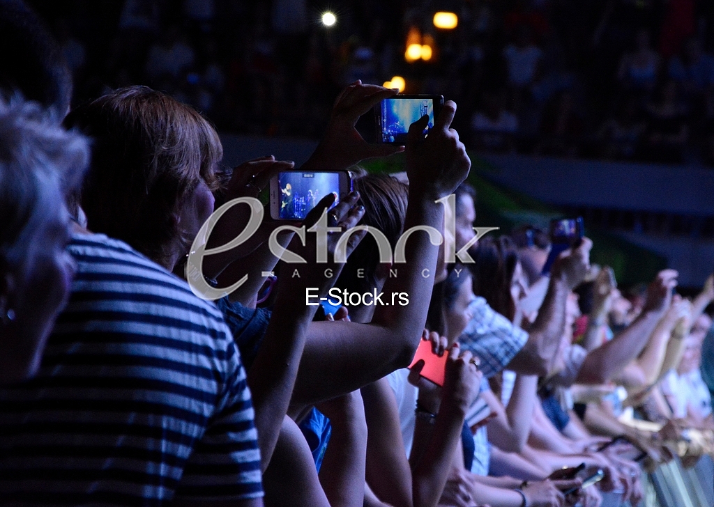 Simple Red concert in stadium Tasmajdan