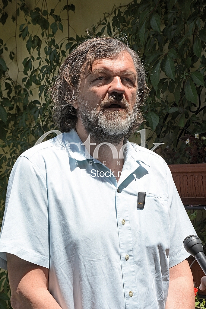 Emir Kusturica, Press conference about fourth music festival Emir Kusturica, Press conference about fourth music festival