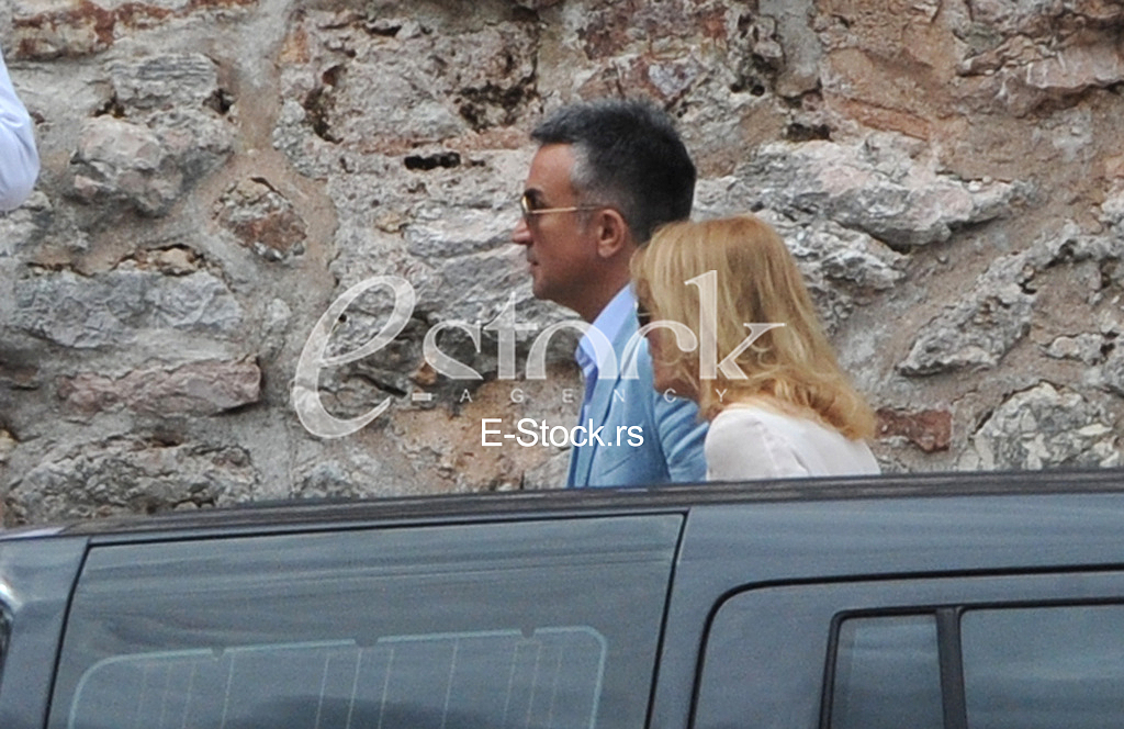 church wedding of Novak Djokovic