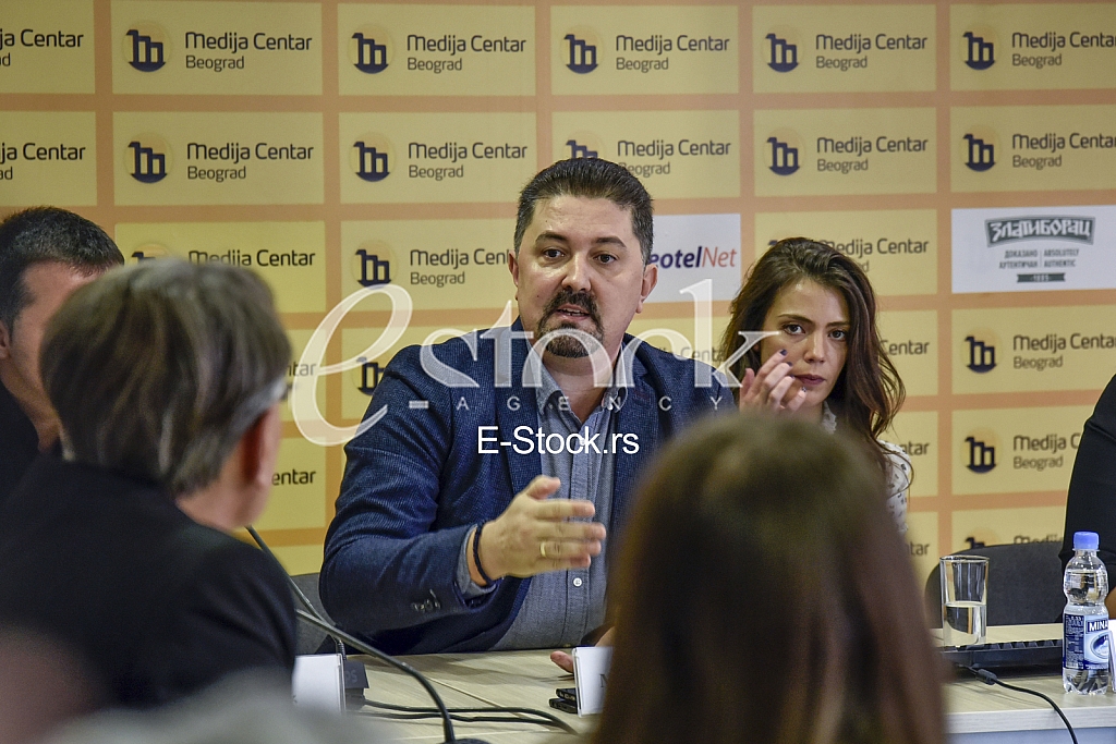 Press conference for the verbal accusation of the journalist of Serbian Telegraph, Ivana Zigic, by actor Sergej Trifunovic Press conference for the verbal accusation of the journalist of Serbian Telegraph, Ivana Zigic, by actor Sergej Trifunovic