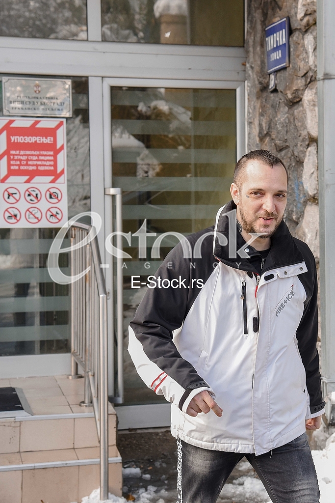 Zoran Marjanovic izlazi iz suda