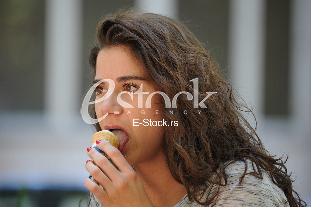 Ice cream on Belgrade streets