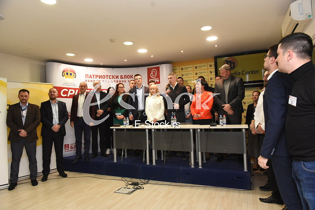 Patriotski blok konferencija za medije