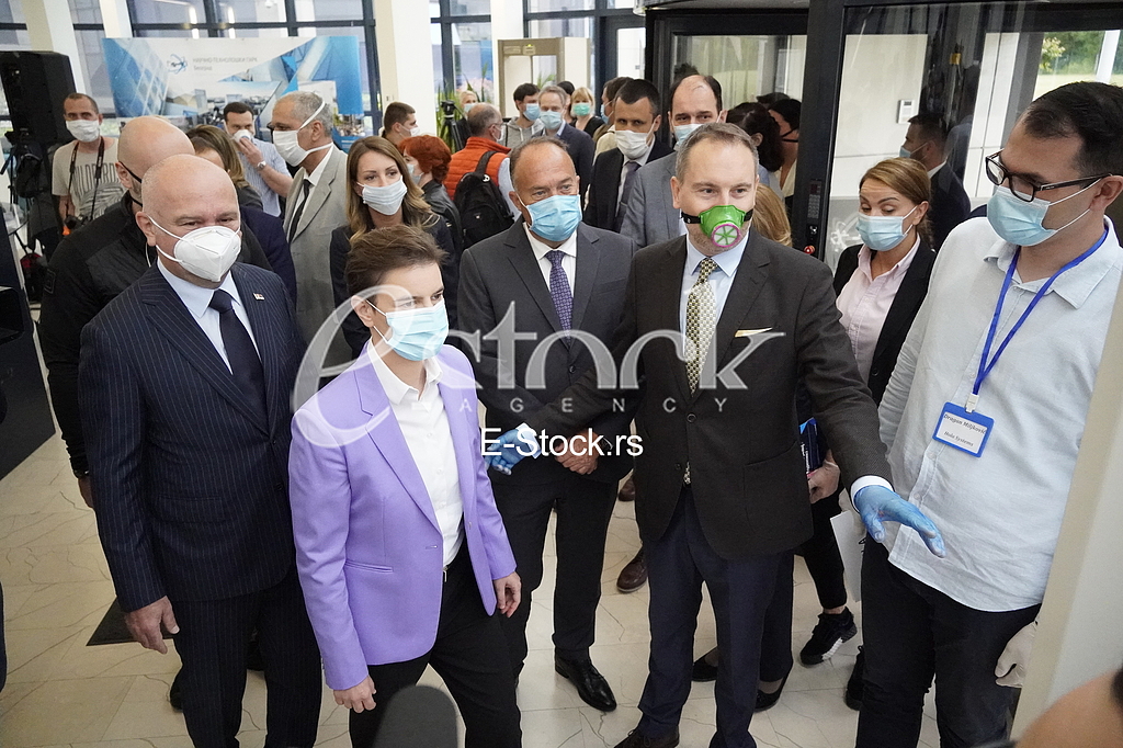 Nenad Popovic, Ana Brnabic, Mladen Sarcevic, Ivan Rakonjac