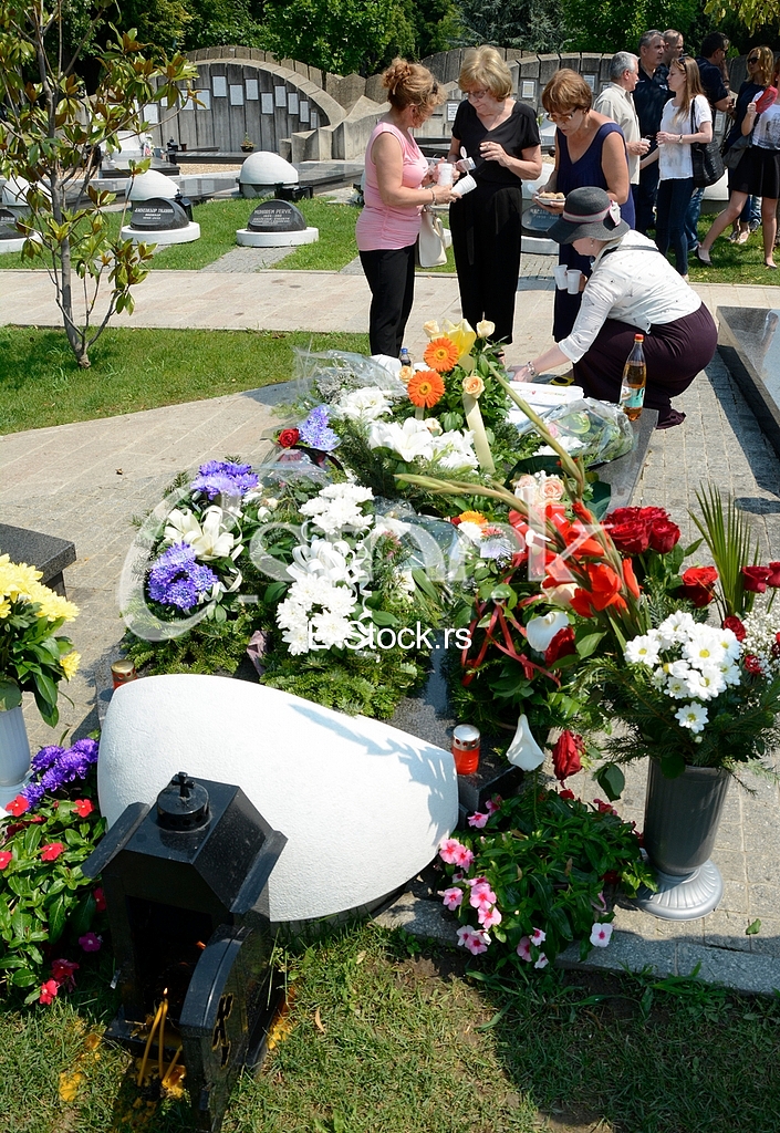 40 days after the funeral Bata Zivojinovic