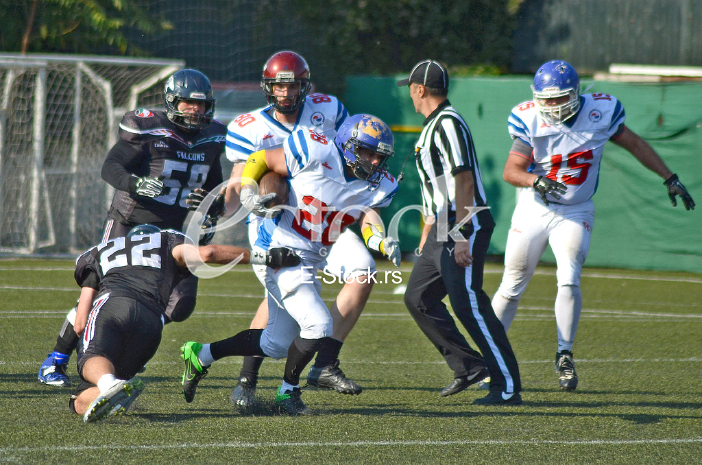 American football match