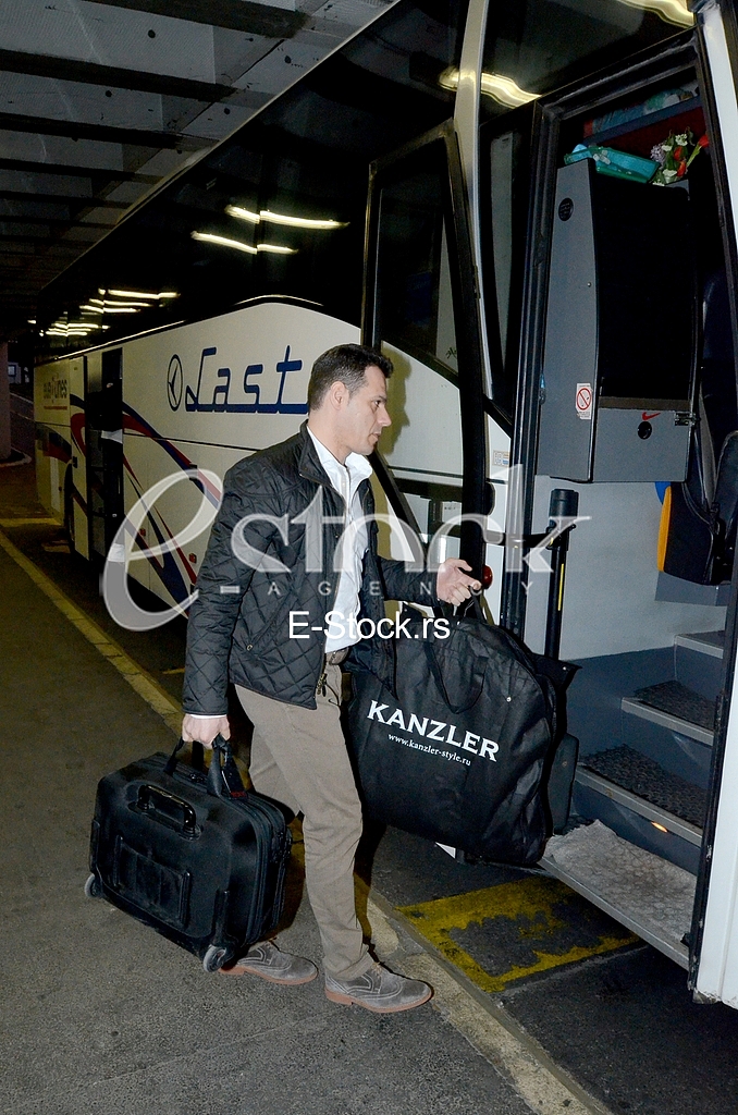 Arrival CSKA Moscow